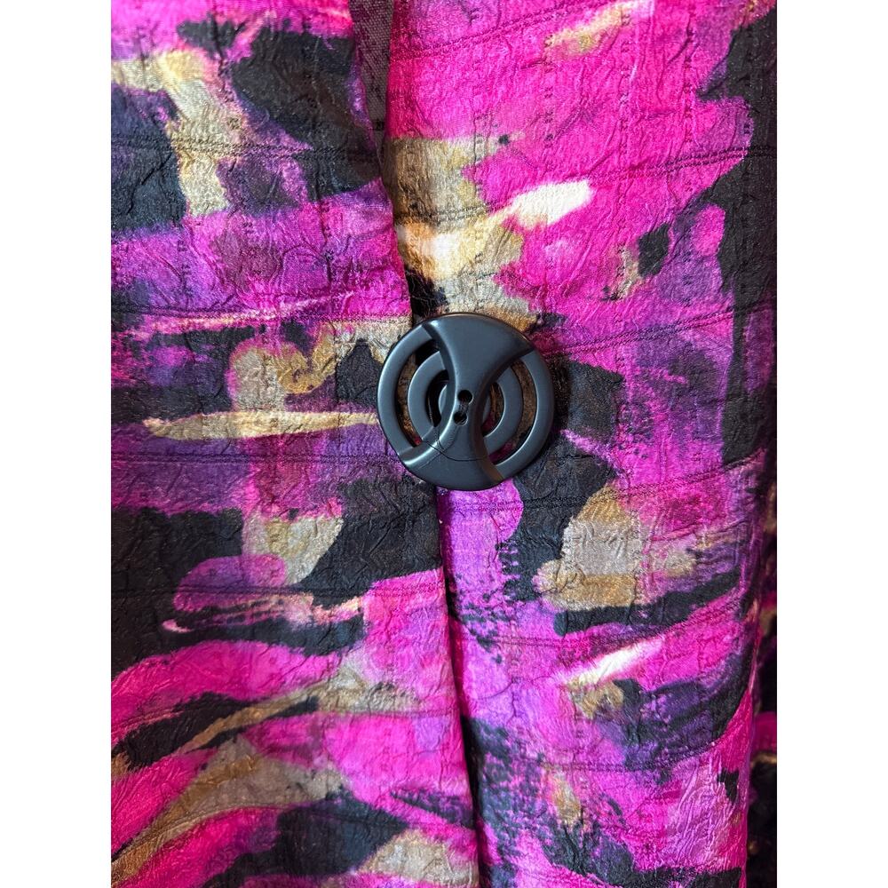 Joseph Ribkoff Abstract Print Trapeze Jacket, 20 - Picture 5 of 8